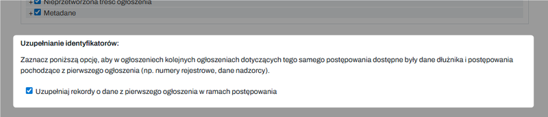 Zrzut 11 - Jak wyeksportować treść ogłoszeń do pliku