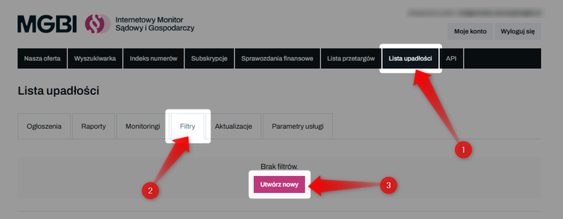 Zrzut 1 - Jak monitorować nowe ogłoszenia