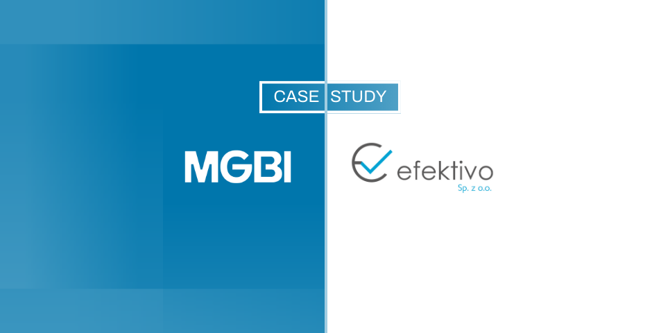 Case study jak firma Efektivo korzysta z danych MGBI