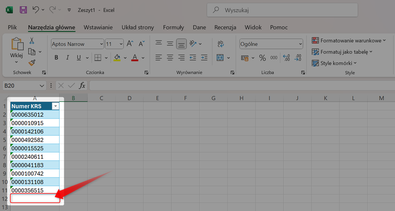 Zrzut 22 - Jak pobrać dane z MGBI API przez Power Query w programie Microsoft Excel