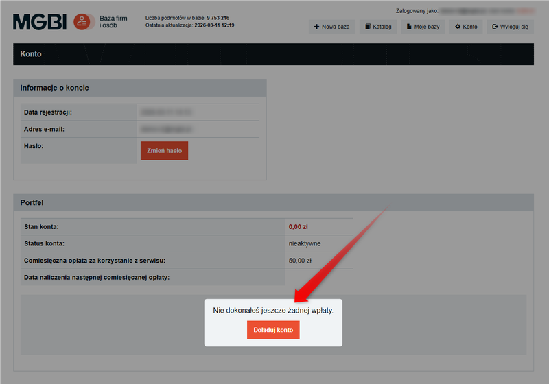 Captura de pantalla 3: Cómo recargar tu cuenta